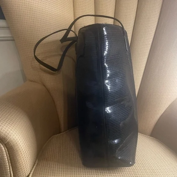 Kate Spade Bon Shopper black sequin tote -Like New - Picture 7 of 11